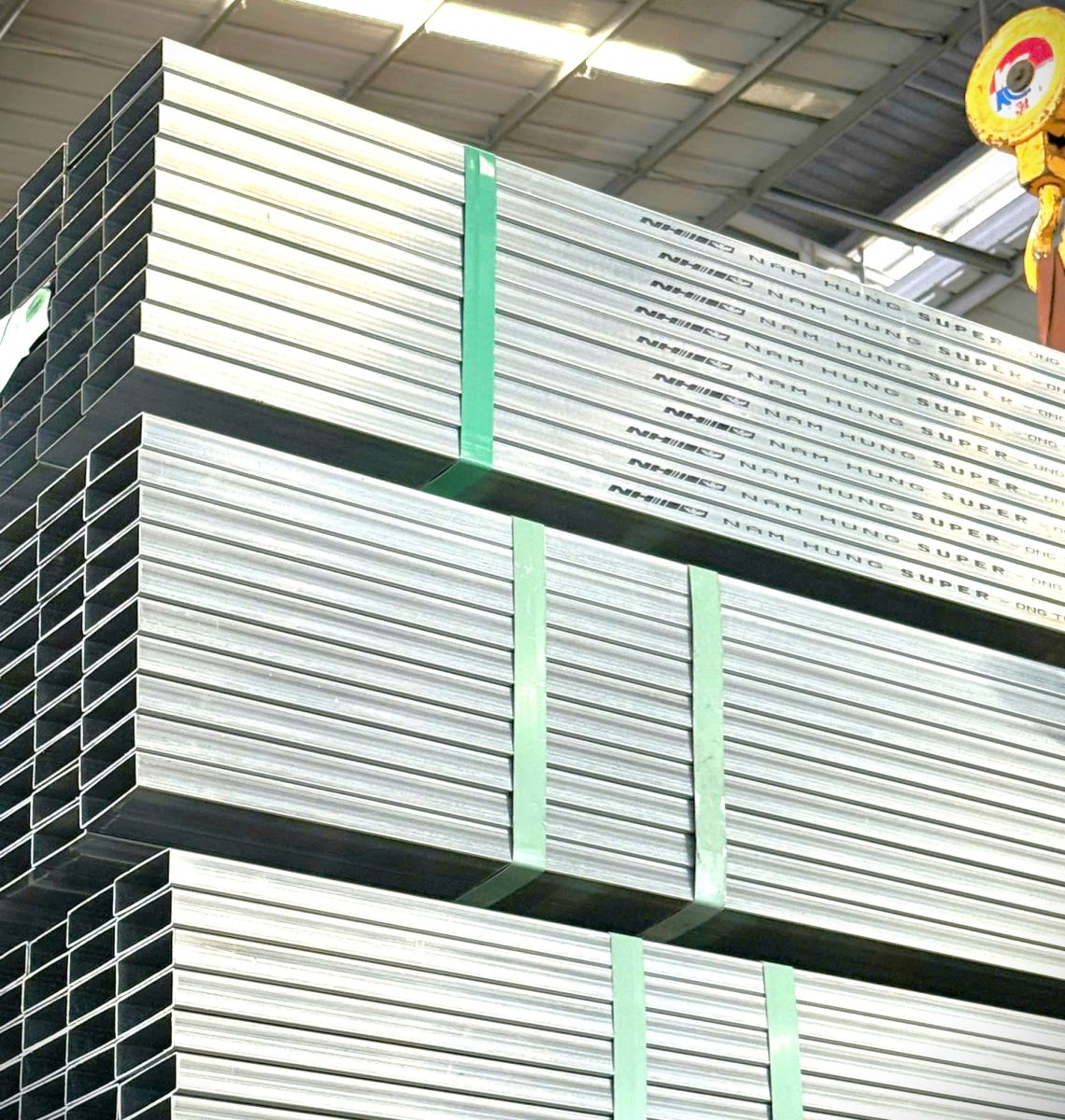 Thép hộp chữ nhật mạ kẽm